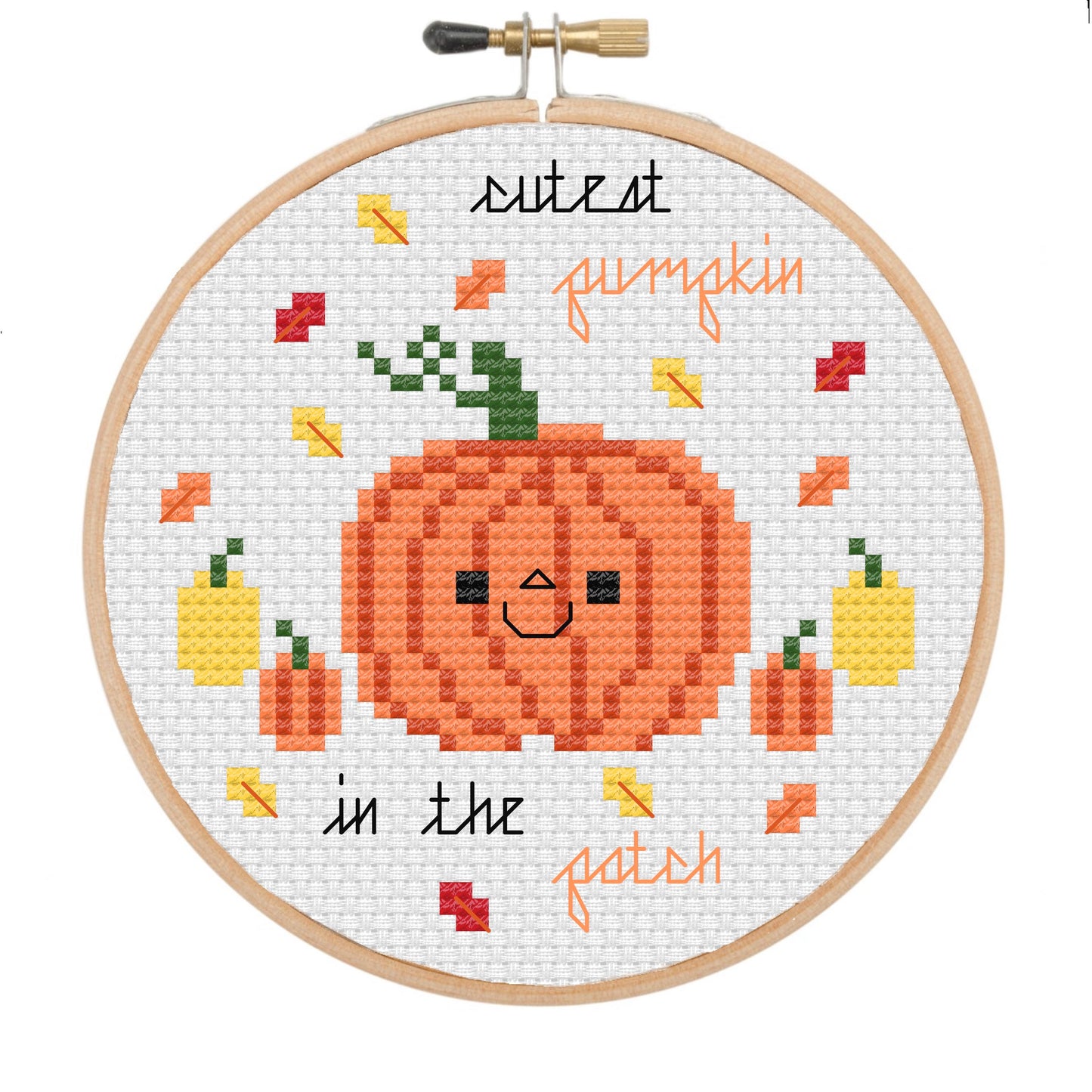 Cutest pumpkin in the patch - *Cross Stitch Kit*