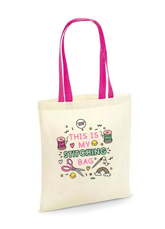 This is my stitching bag - tote bag *PRE-ORDER*