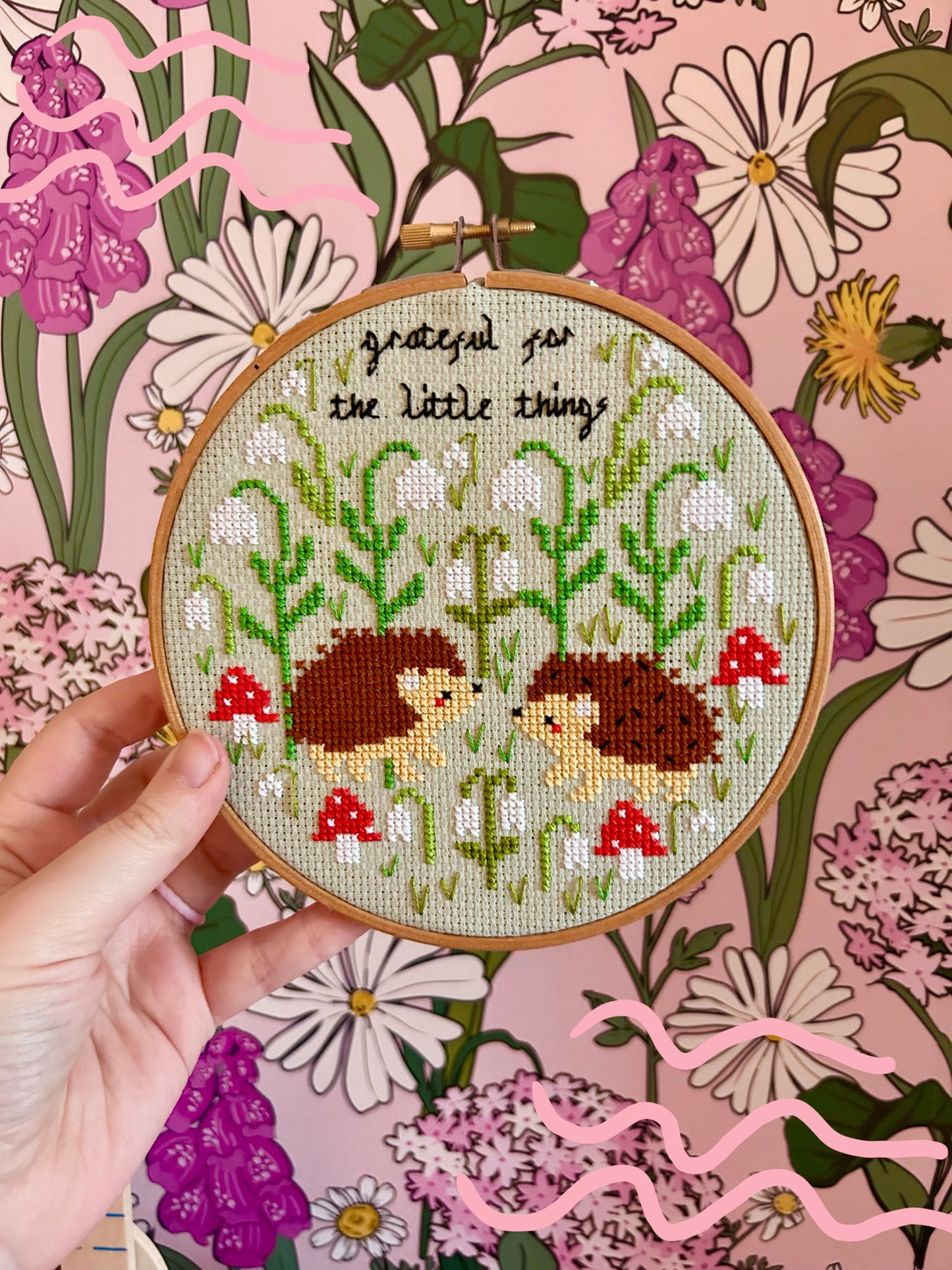Grateful for the little things *Cross Stitch Kit*