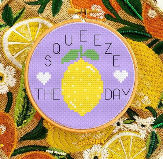 Squeeze the day - *Cross Stitch Kit*