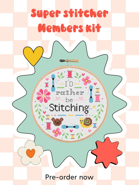 Pre-order members kit - *Cross Stitch Kit*