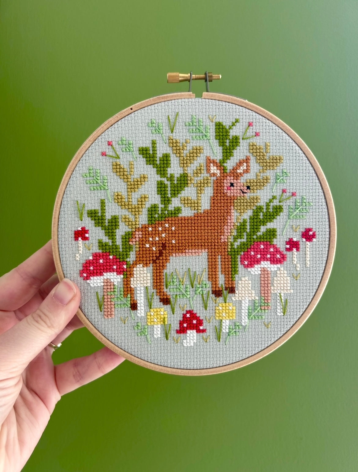 Woodland Deer *Cross Stitch Kit*