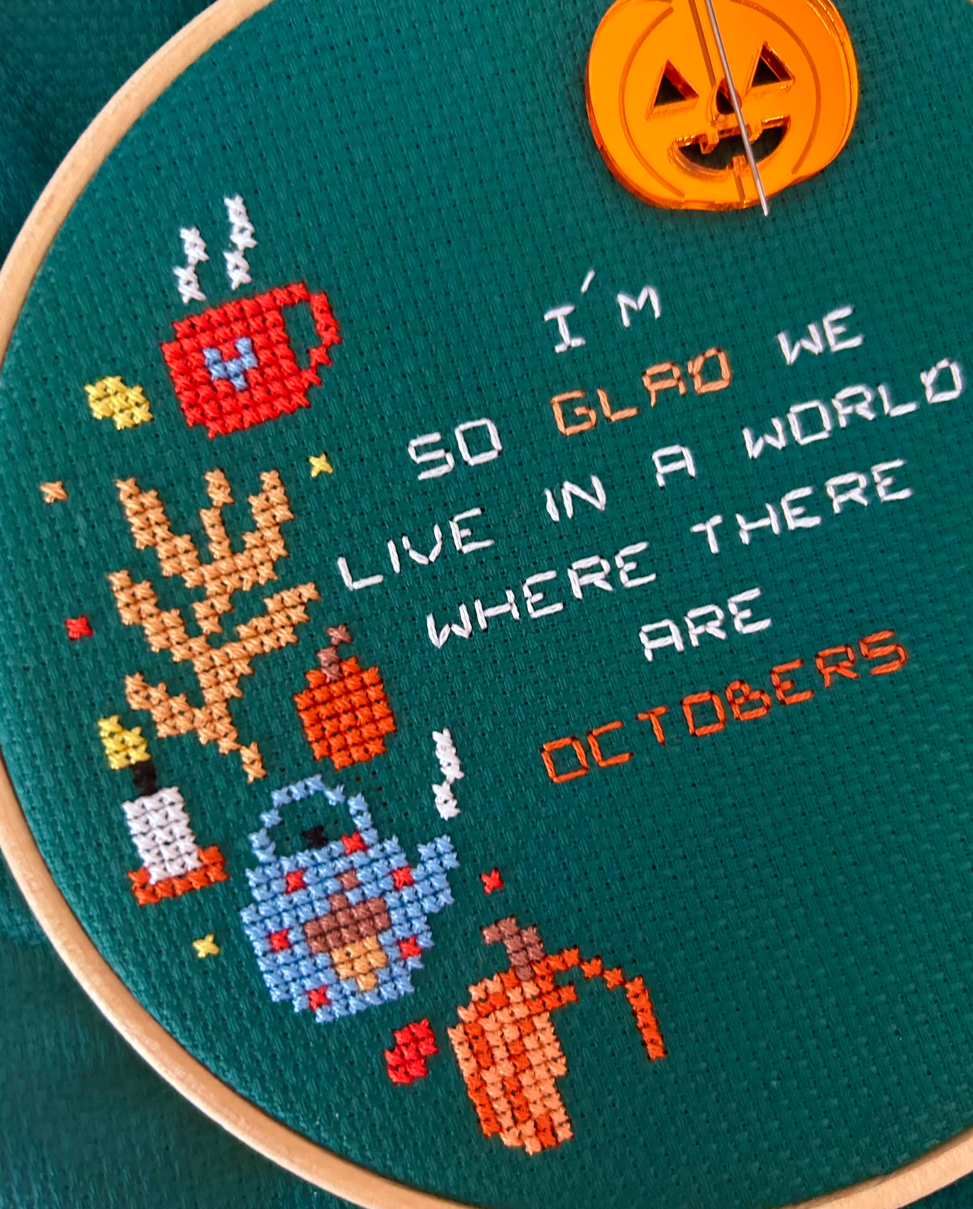 I'm so glad ... - *Cross Stitch Kit* !