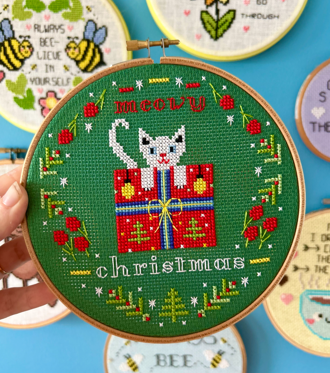 Meowy Christmas - *Cross Stitch Kit*