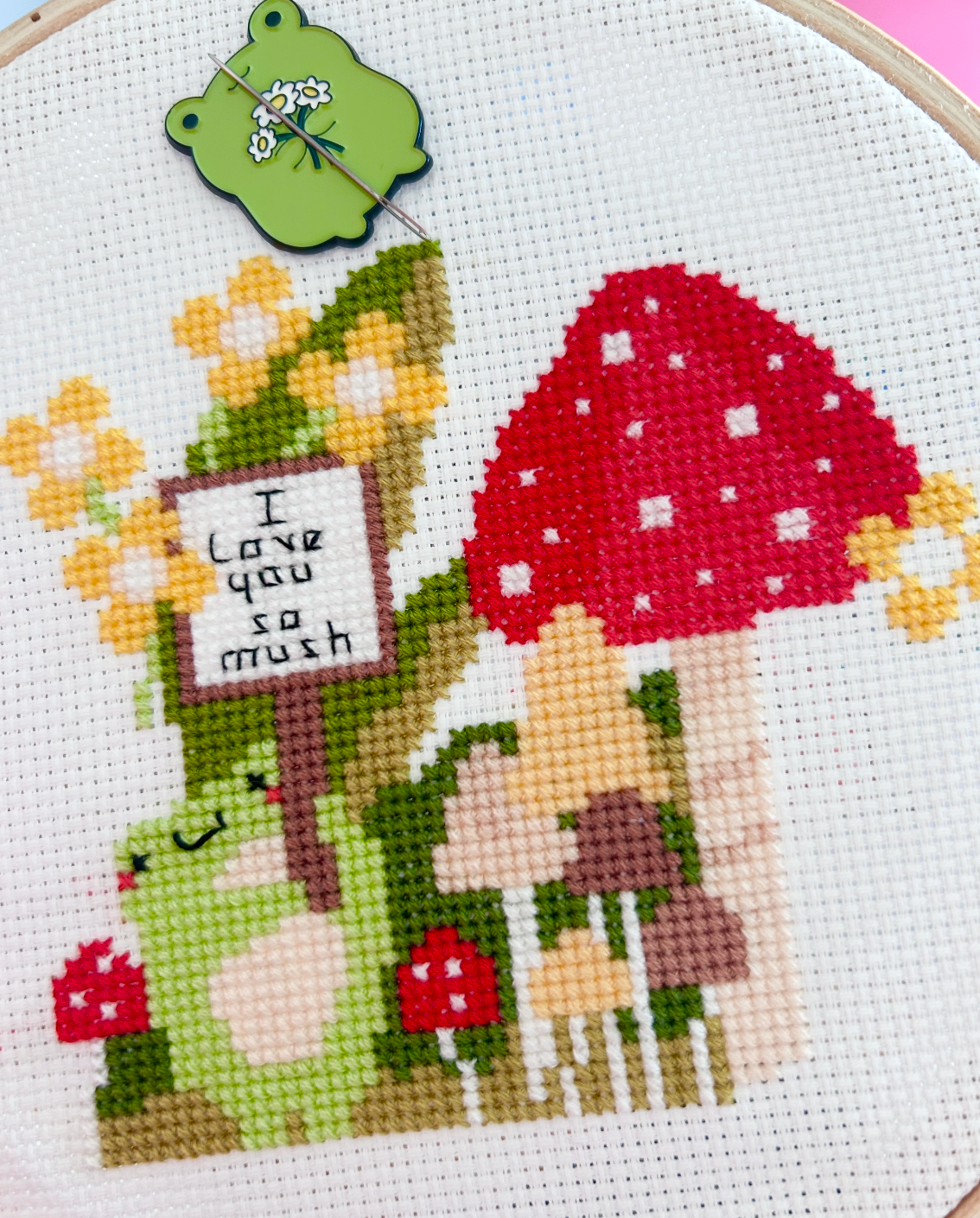 I love you so mush - *Cross Stitch Kit*