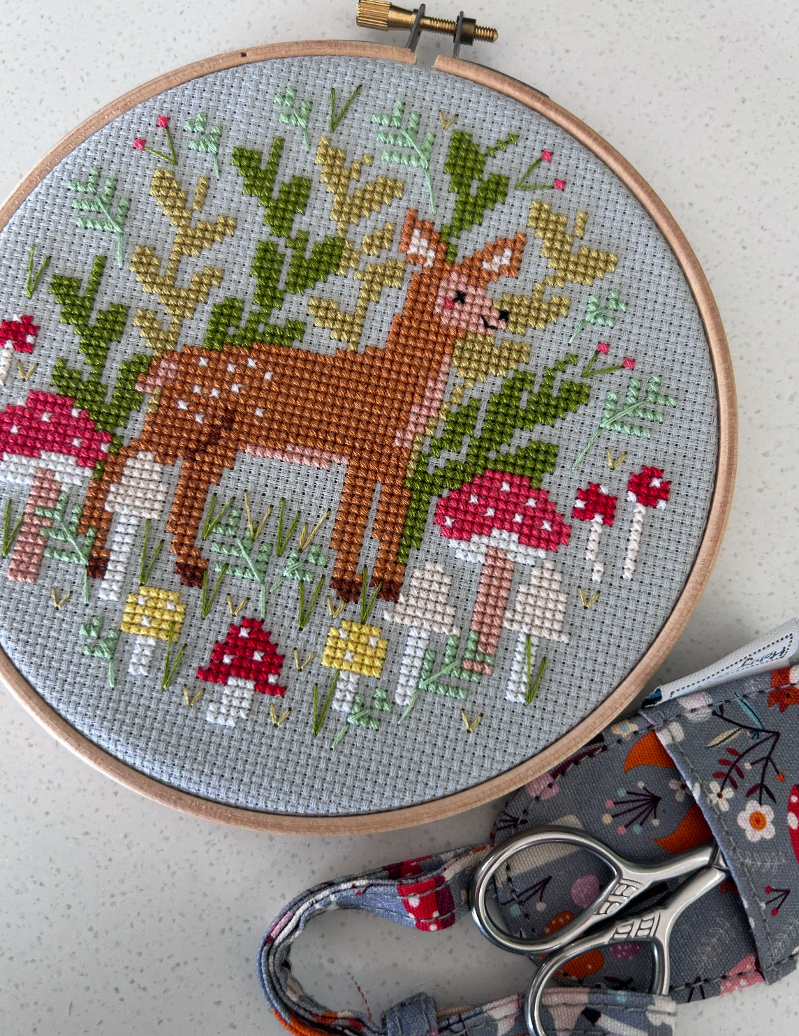 Woodland Deer *Cross Stitch Kit*