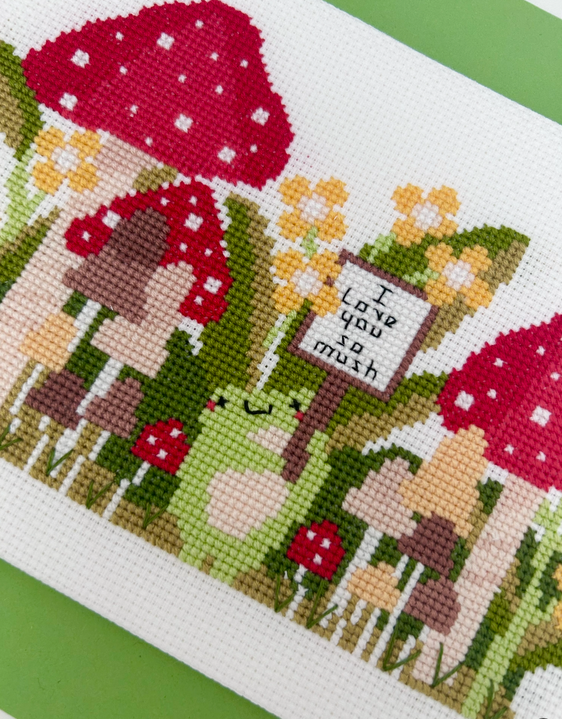 I love you so mush - *Cross Stitch Kit*