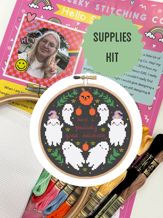 Have a Ghoulishly great Halloween - *Cross Stitch Kit*