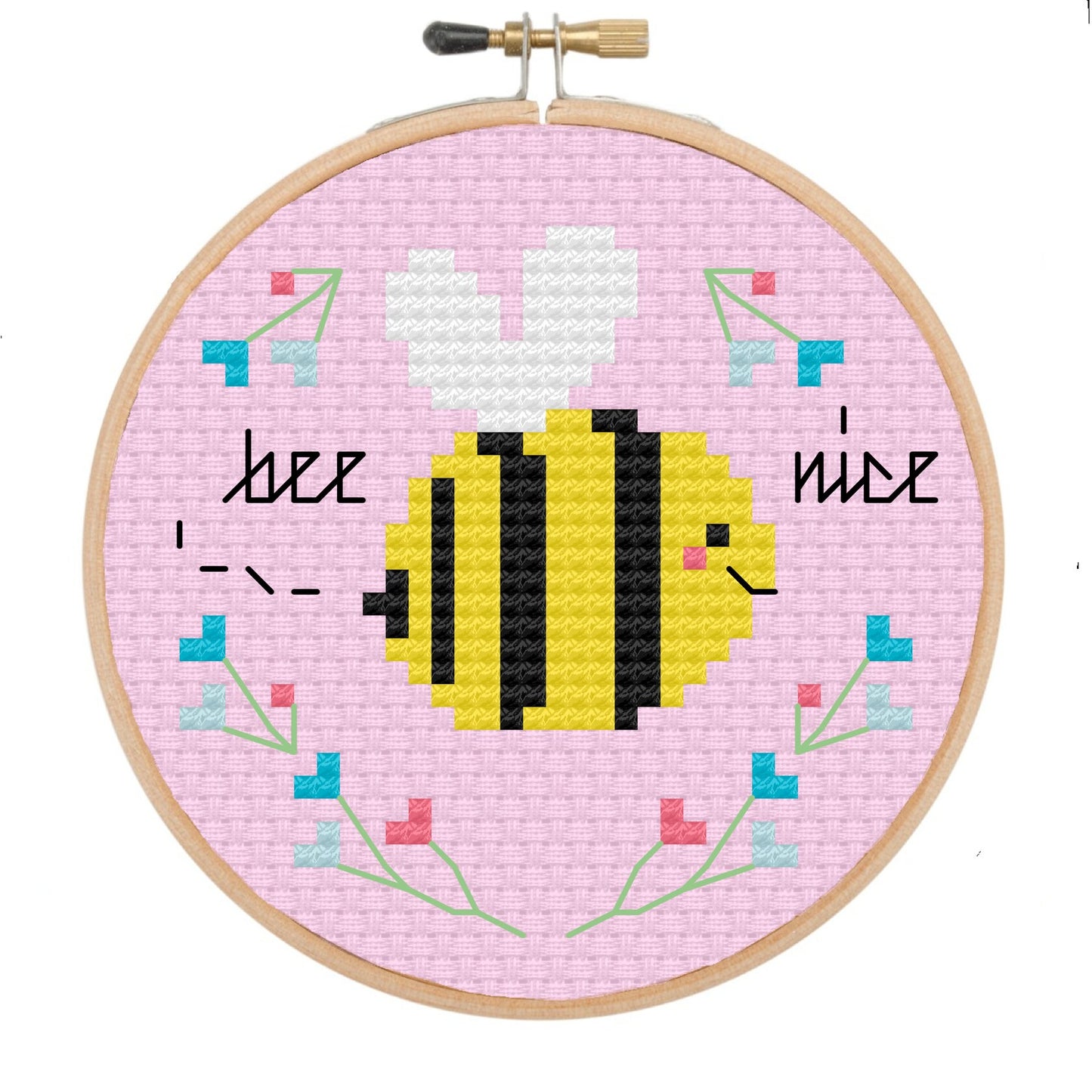 Bee nice 'Cross Stitch Pattern'