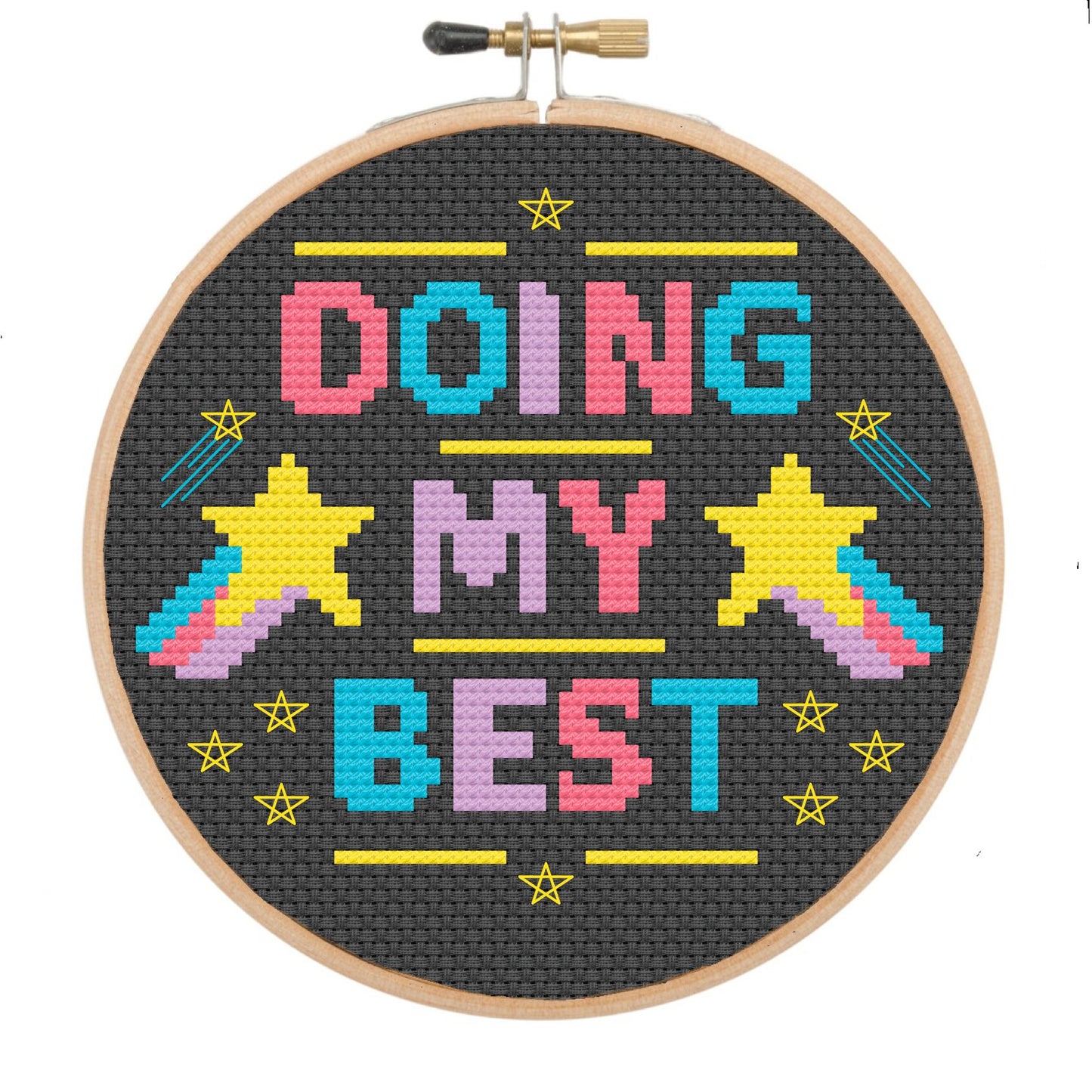 Doing my best 'Cross Stitch Pattern'