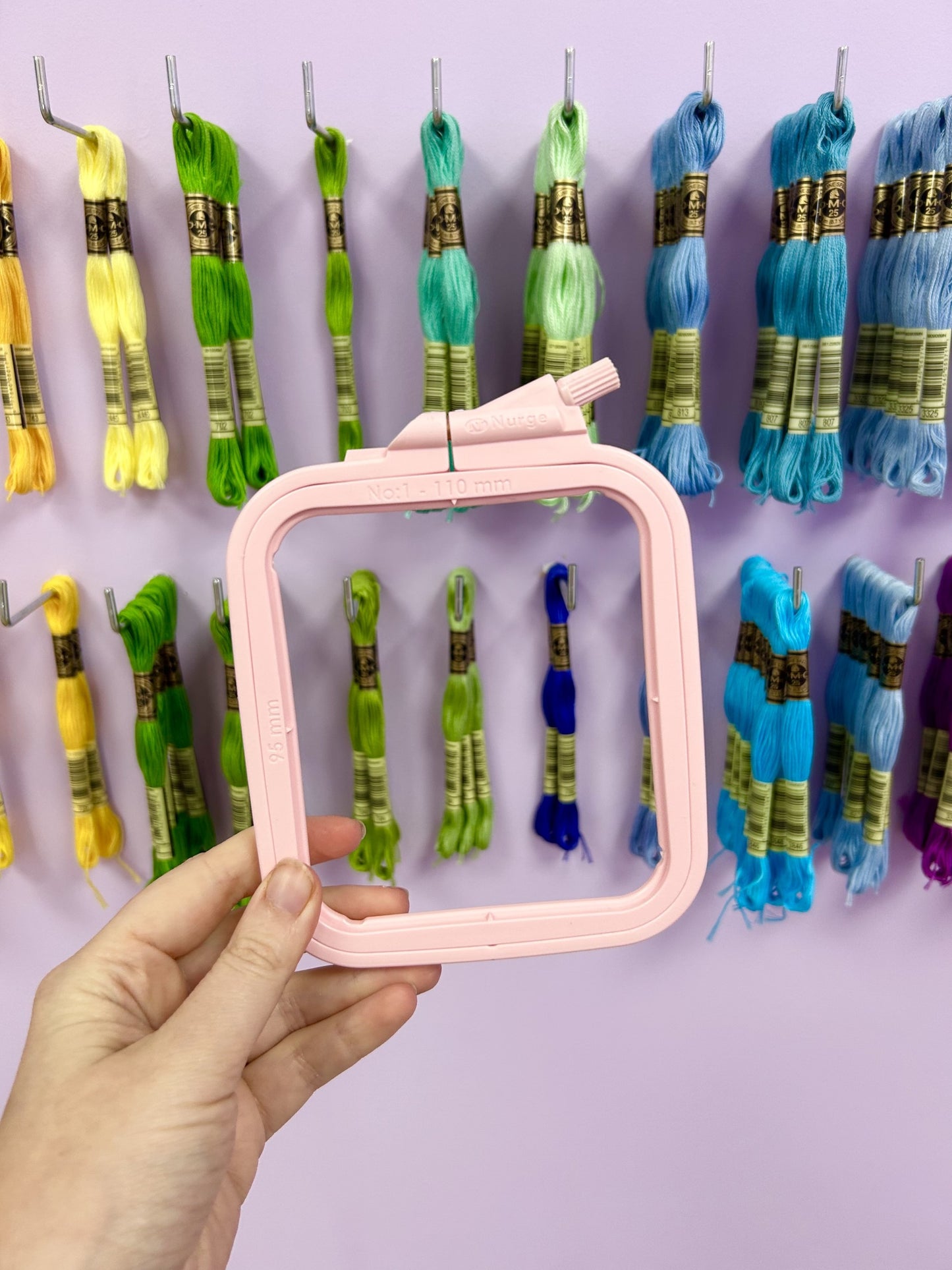 Square Embroidery Hoop by Nurge