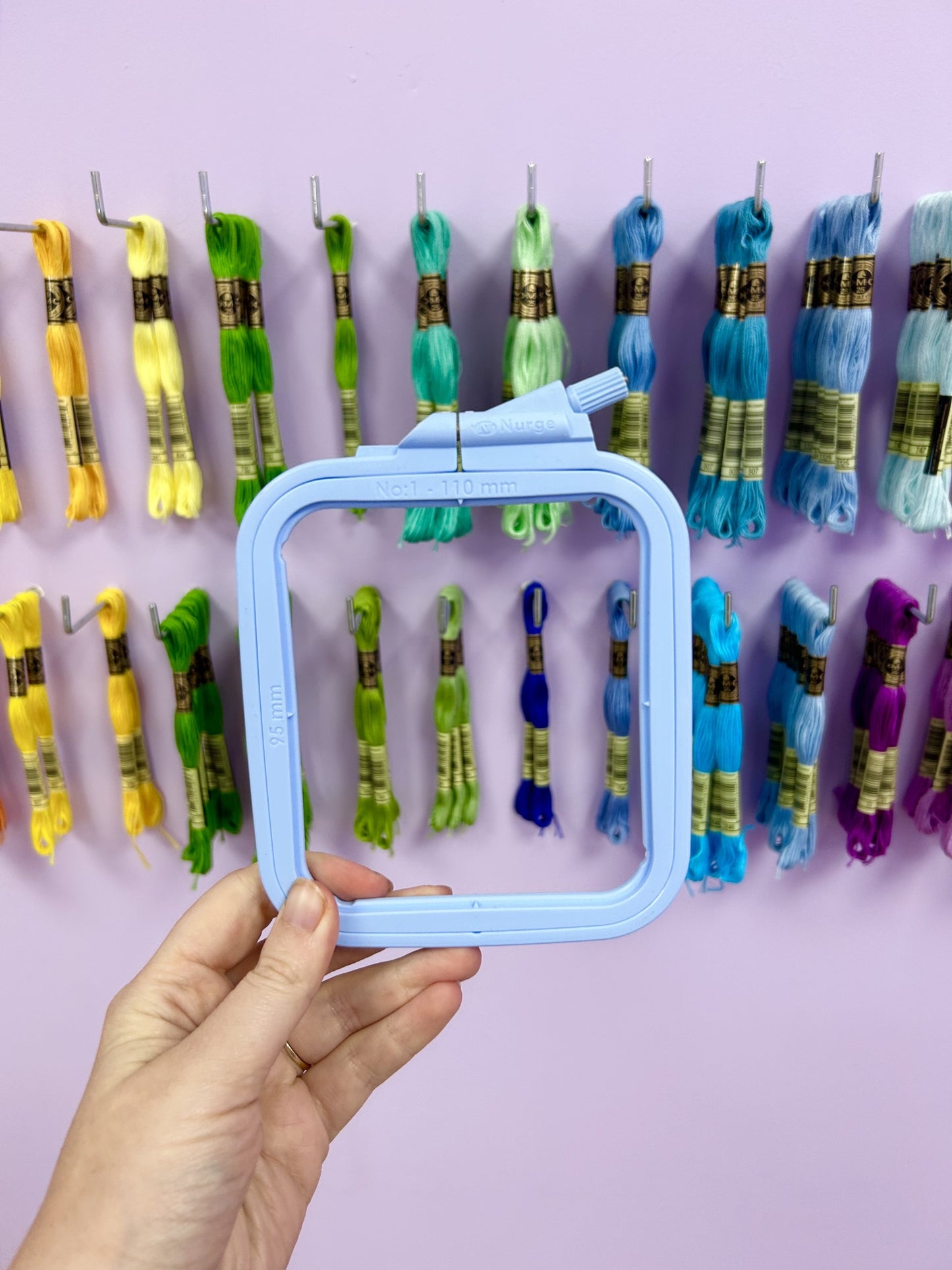 Square Embroidery Hoop by Nurge