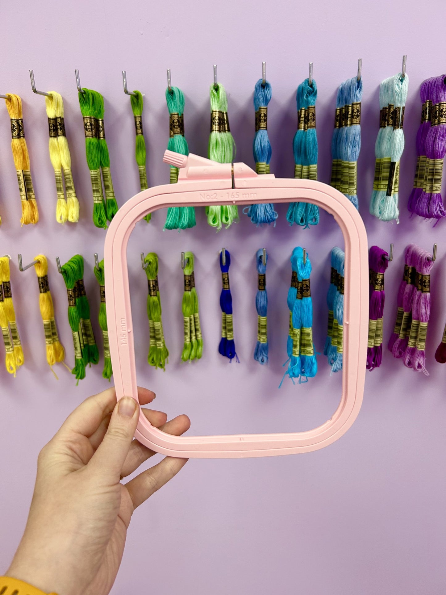 Square Embroidery Hoop by Nurge