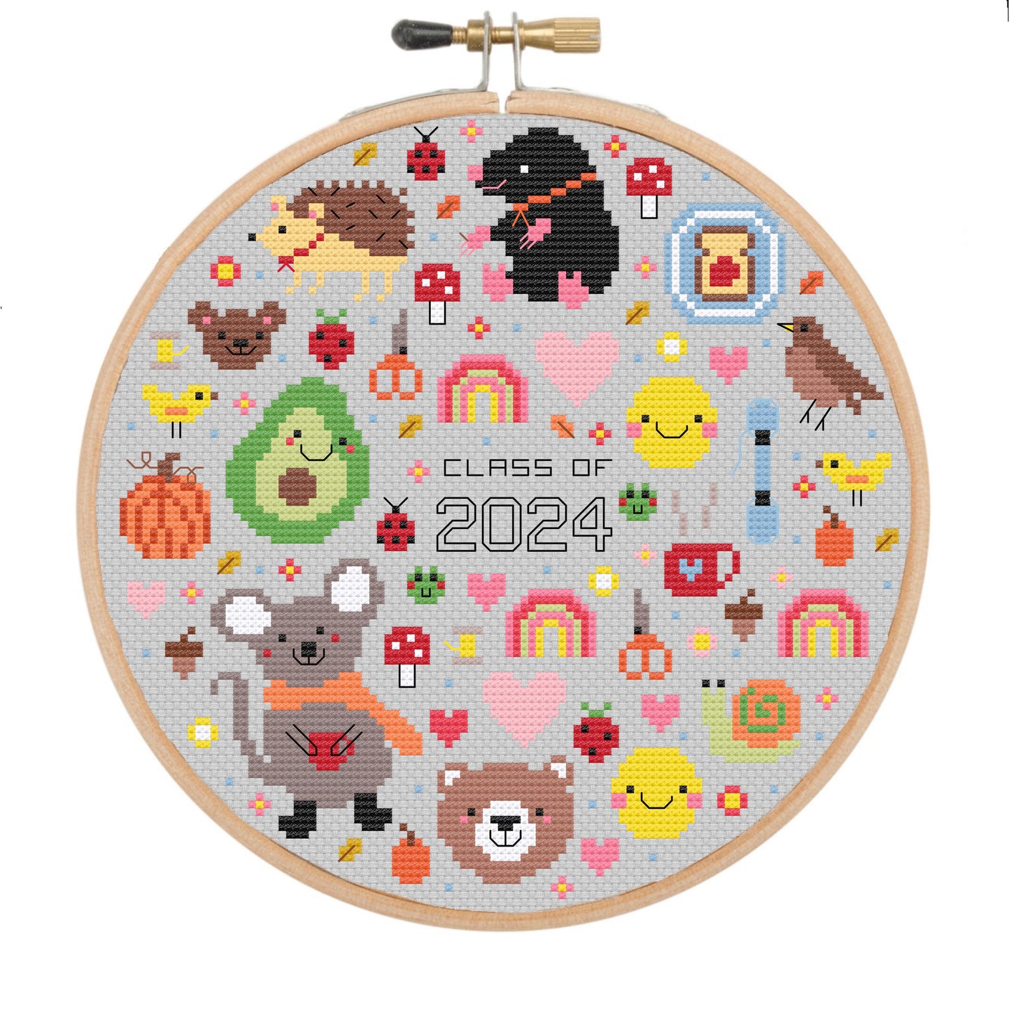 Class of 2024 - *Cross Stitch Kit* Pre-order