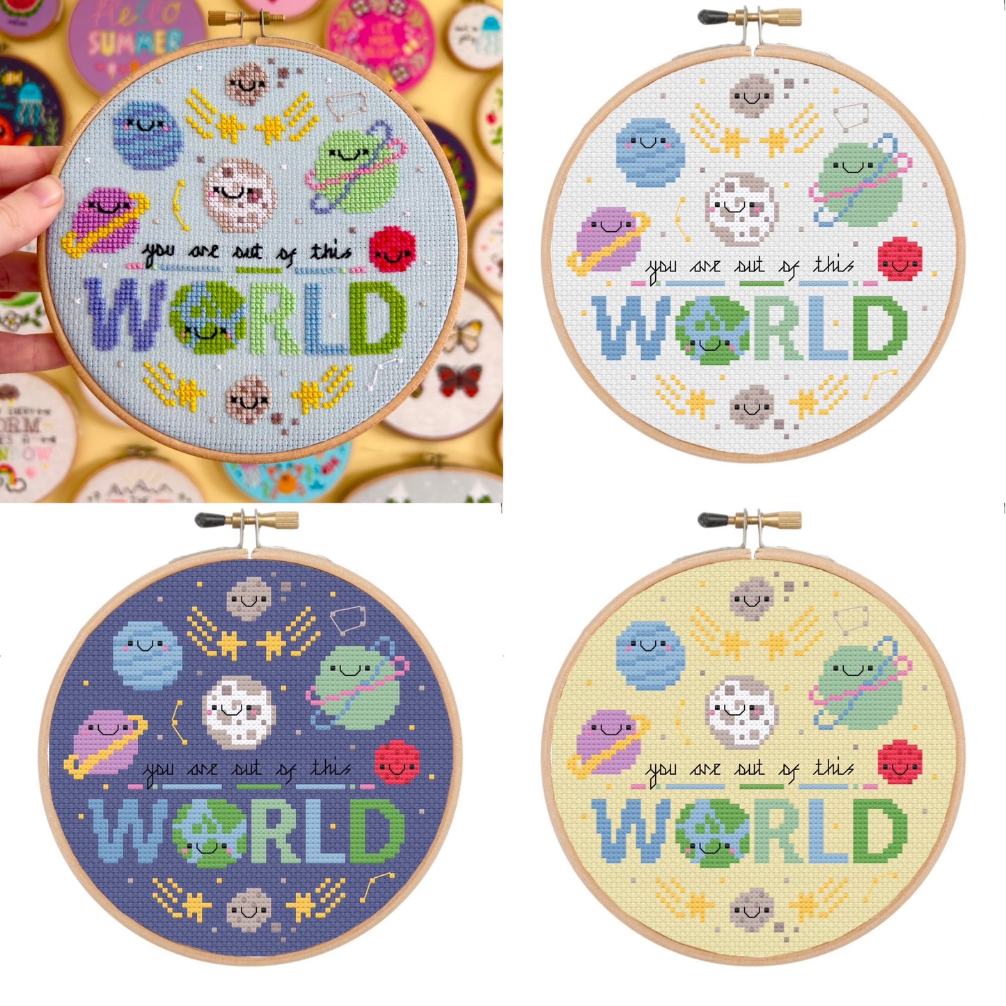 You are out of this world *Cross Stitch Kit*