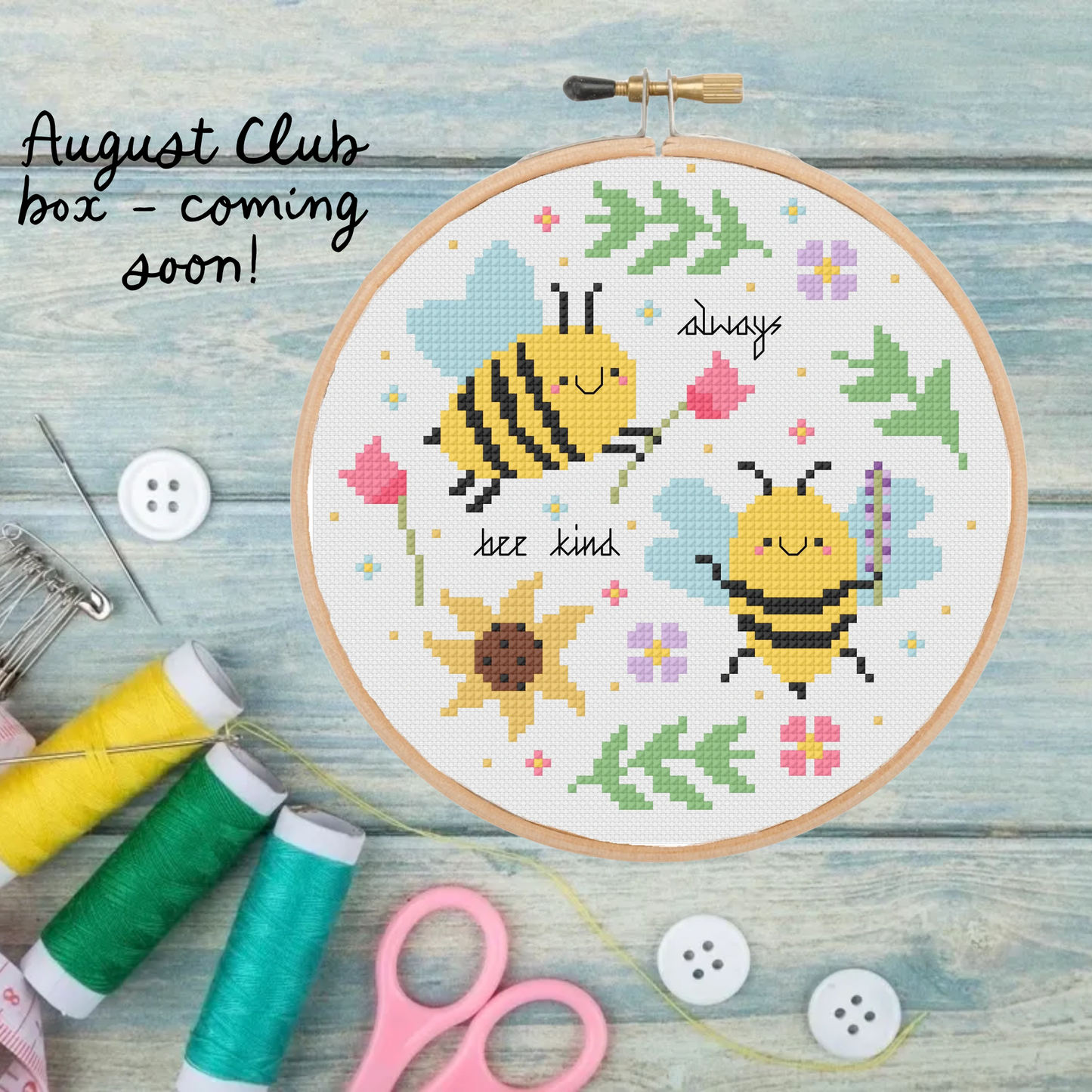 The Geeky Stitching club  - August box (PRE-ORDER)