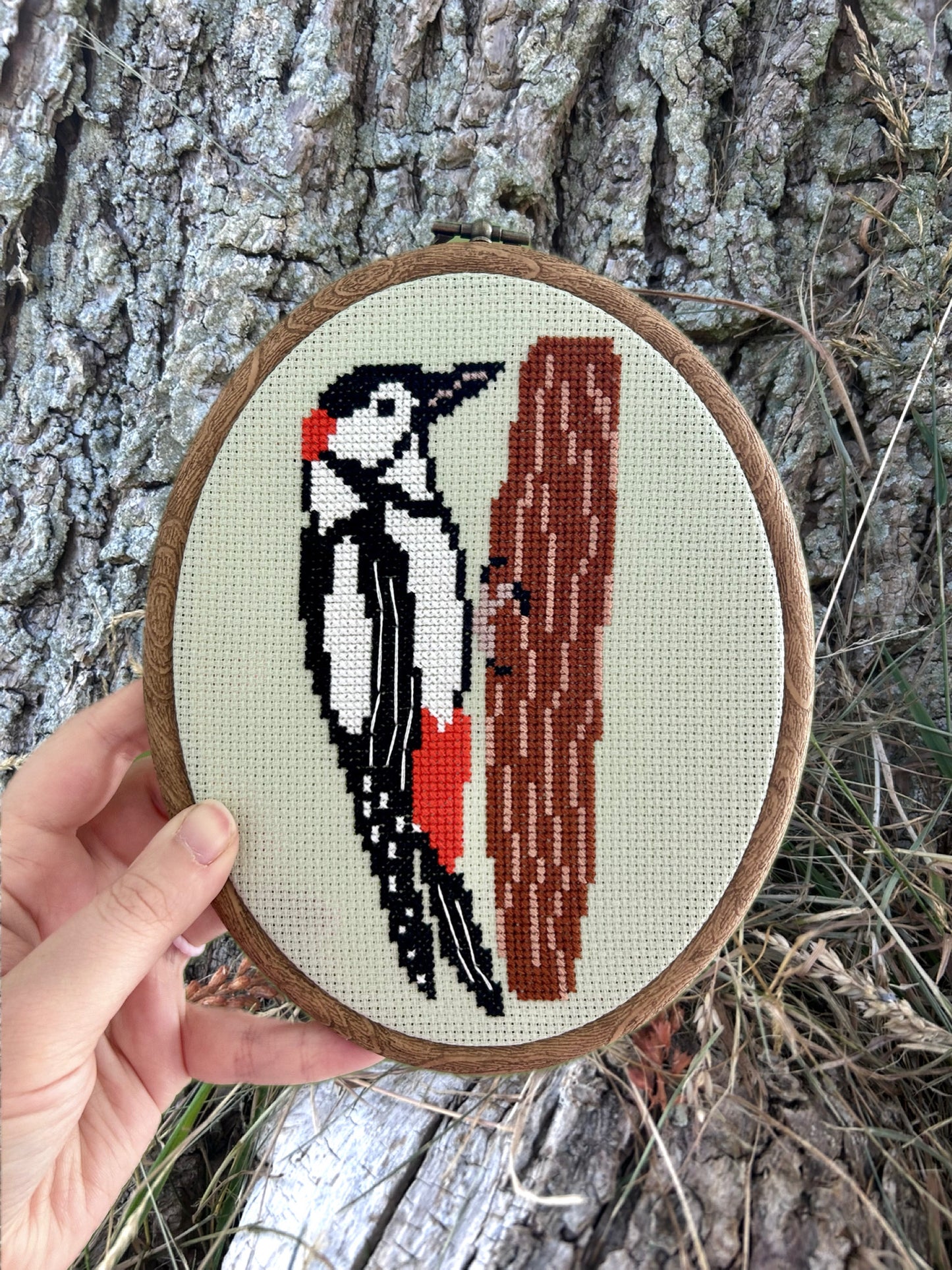 The Woodpecker  *Cross Stitch Kit*