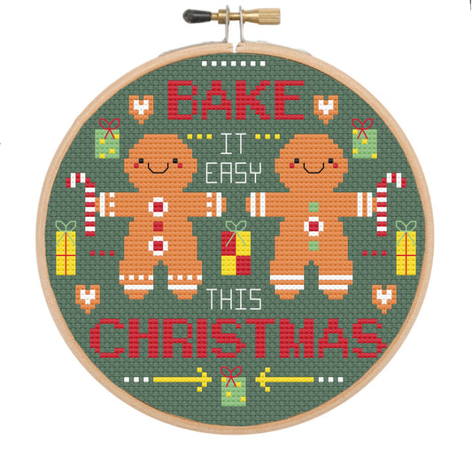 Bake it easy this Christmas- *Cross Stitch Kit*