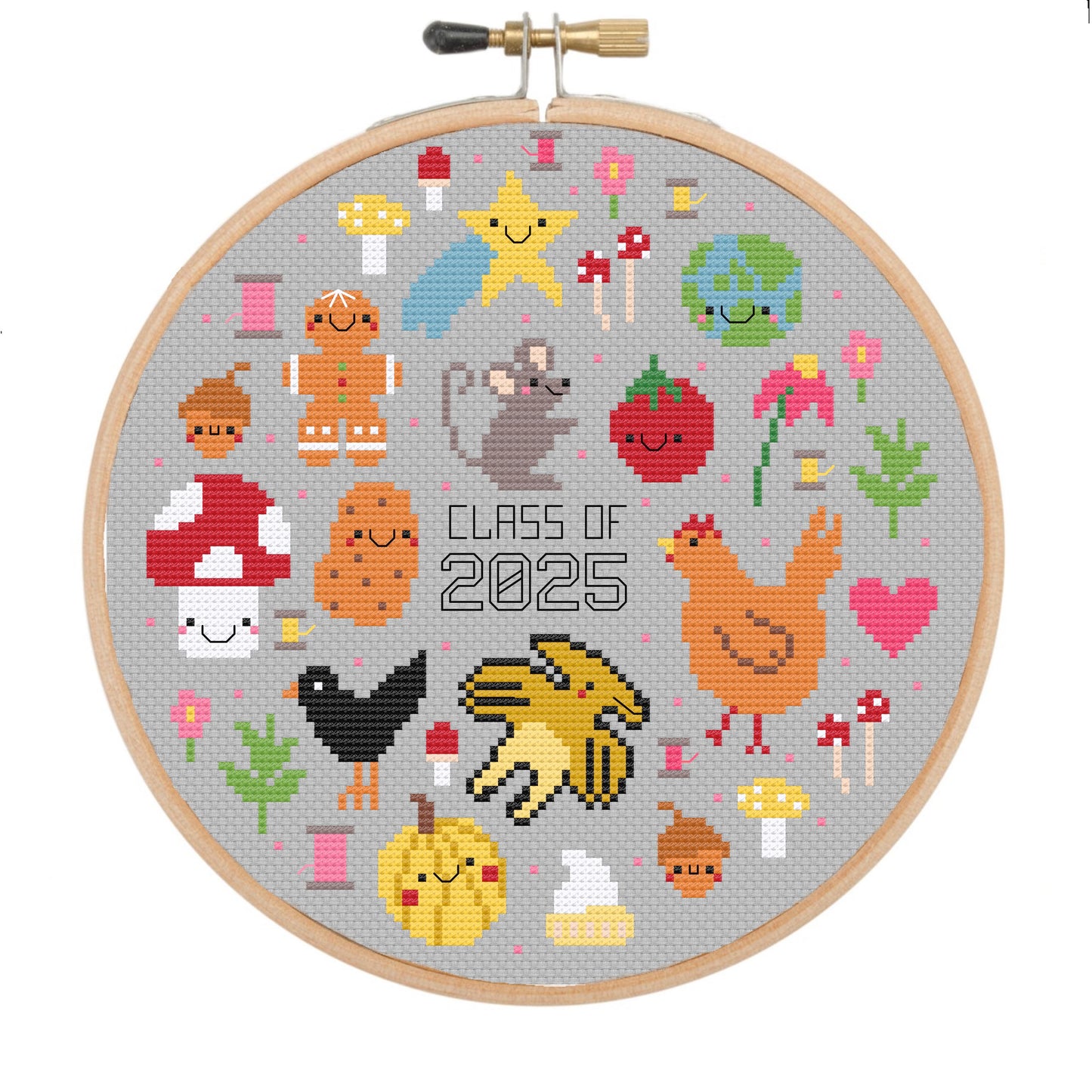 Class of 2025 - *Cross Stitch Kit* Pre-order