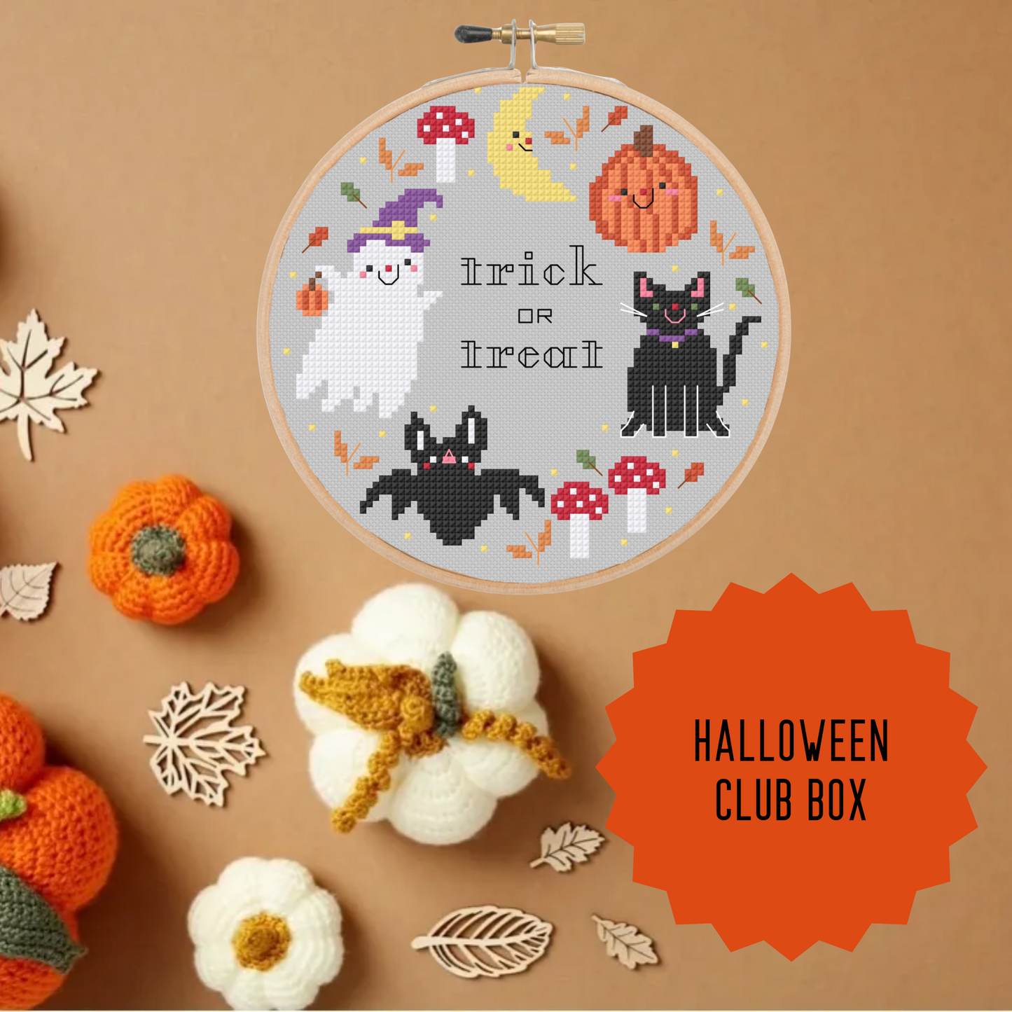 The Geeky Stitching club  - Halloween themed (PRE-ORDER)