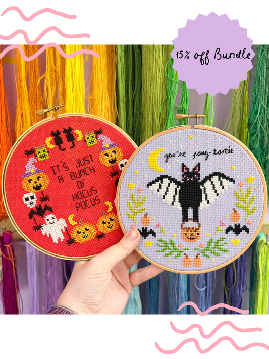 Halloween Lover Bundle *Discounted Cross Stitch Kits*