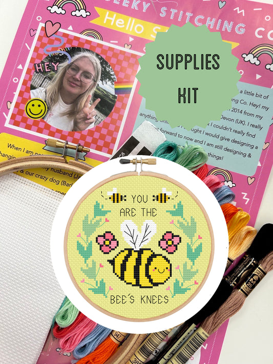 You are the Bee's Knee's - *Cross Stitch Kit*