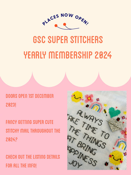 Geeky Stitching Club Super Stitchers Membership