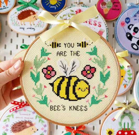 You are the Bee's Knee's - *Cross Stitch Kit*