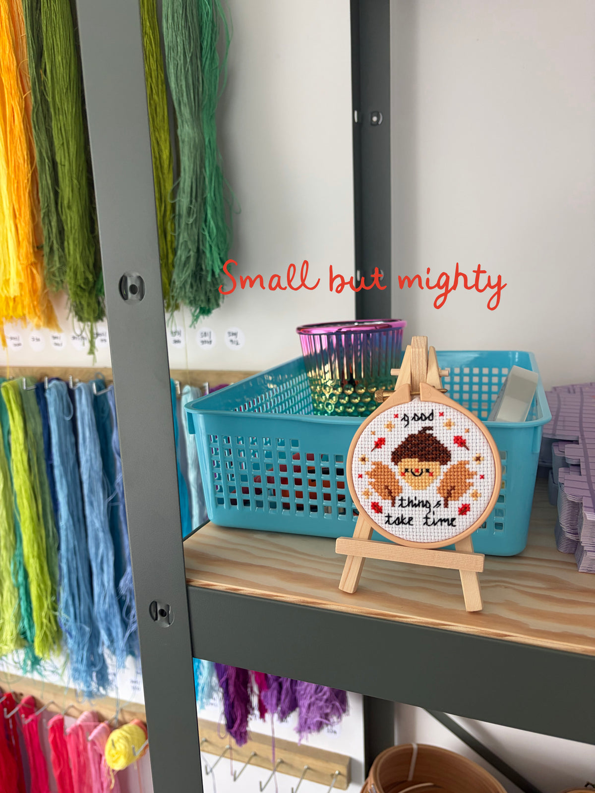 Good things take time *Cross Stitch Kit*