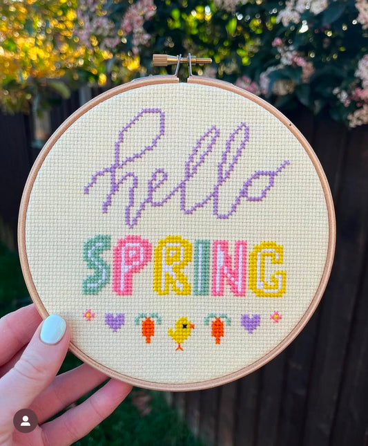 Hello Spring - *Cross Stitch Kit*