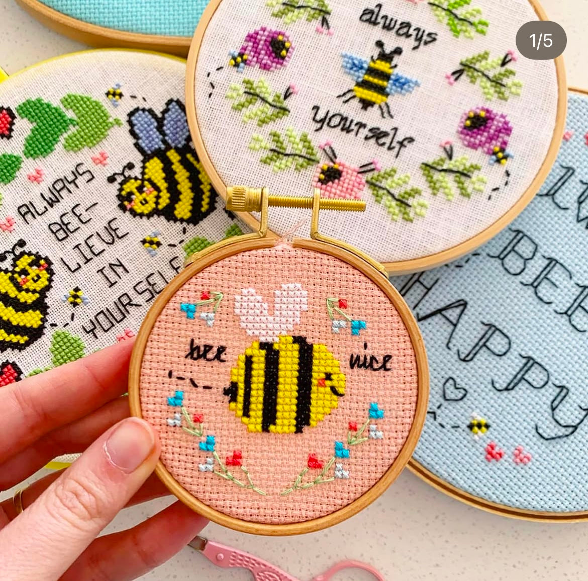 Bee nice - *Cross Stitch Kit*