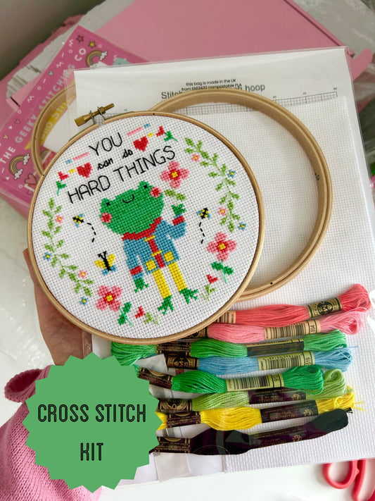 You can do hard things - *Cross Stitch Kit*