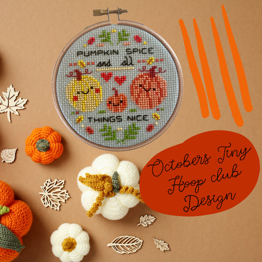 Tiny hoop club - October Monthly box (PRE-ORDER)