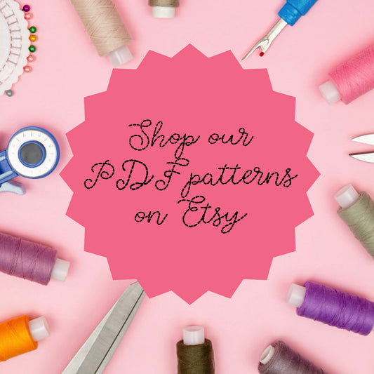 Shop our PDF patterns on Etsy!