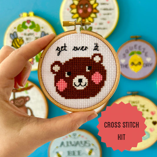 Get over it - *Cross Stitch Kit*