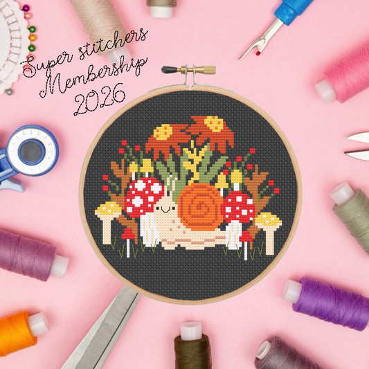 Geeky Stitching Club Super Stitchers Membership 2026