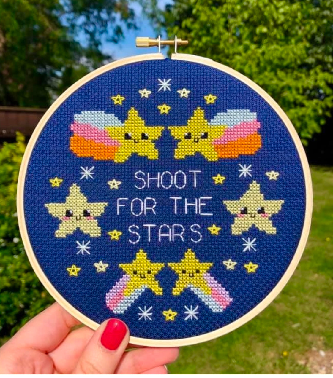 Shoot for the stars *Cross Stitch Kit*