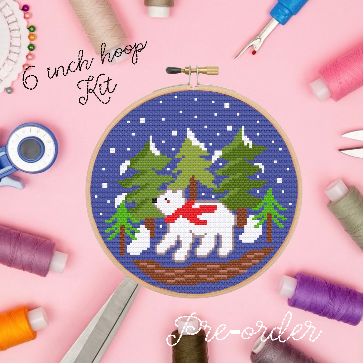 The Geeky Stitching Club - Winter Stitchy box - ***PRE-ORDER***