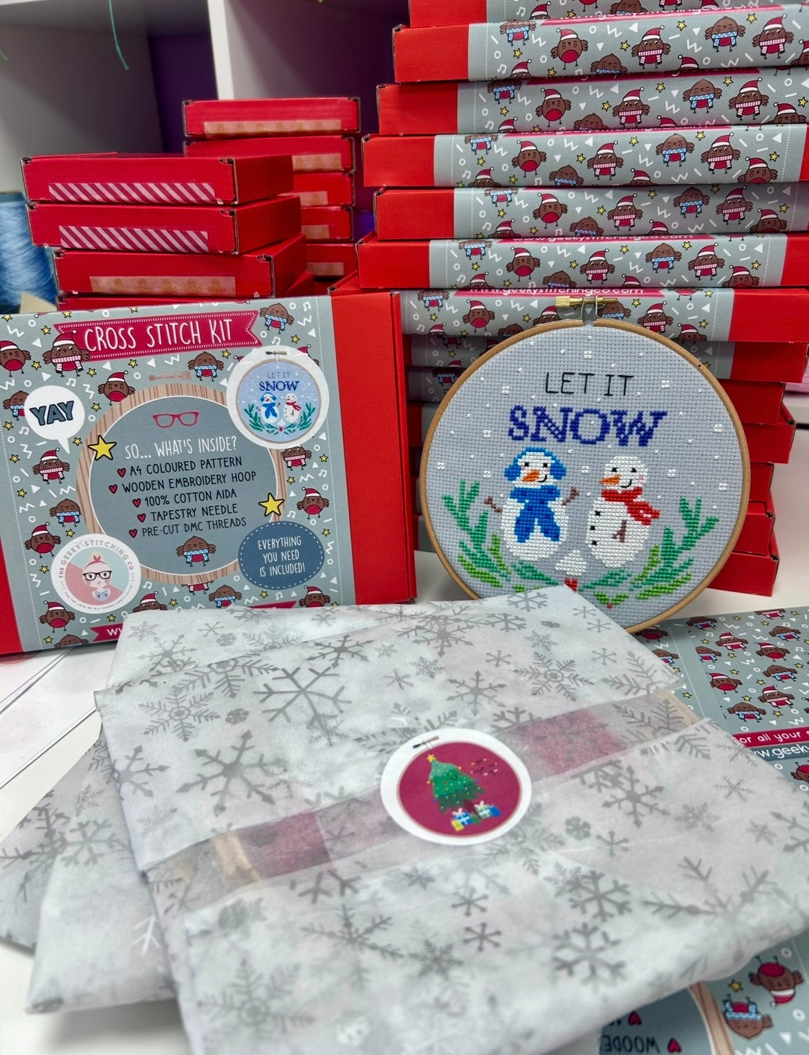 You light me up - *Cross Stitch Kit*