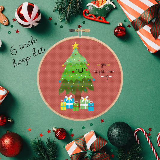 You light me up - *Cross Stitch Kit*