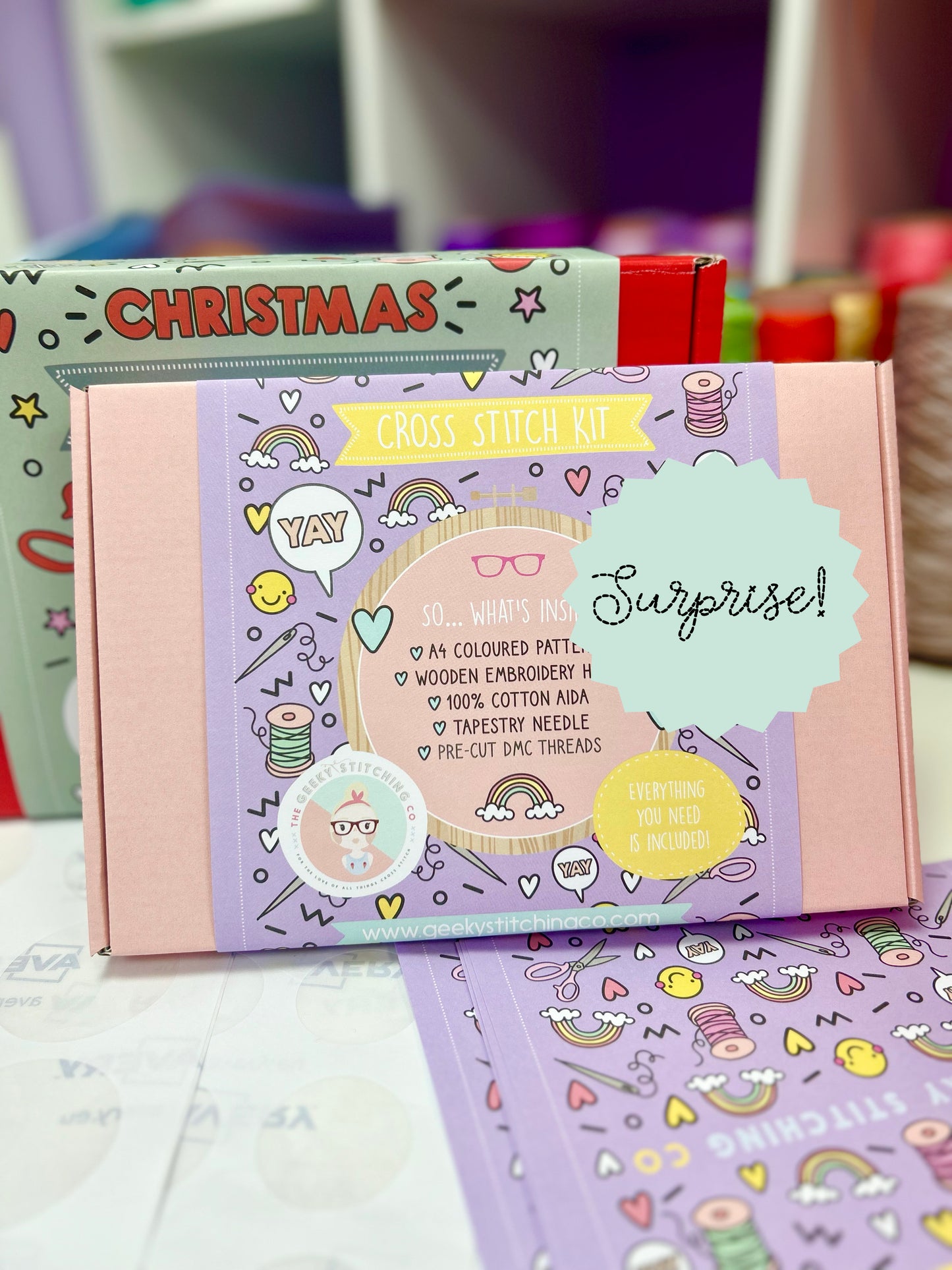 Mystery 3 inch hoop kit