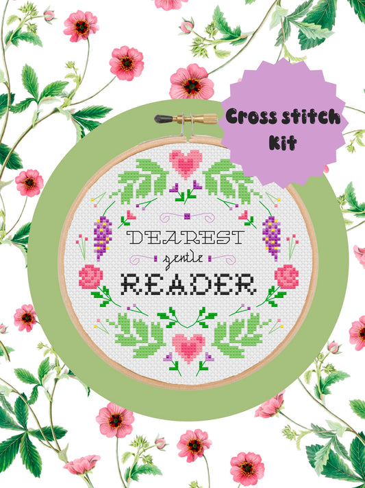 Dearest gentle reader  - *Cross Stitch Kit*