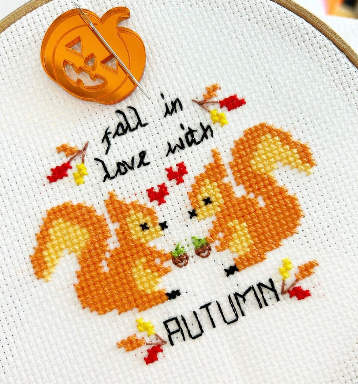 Fall in love with Autumn - *Cross Stitch Kit*