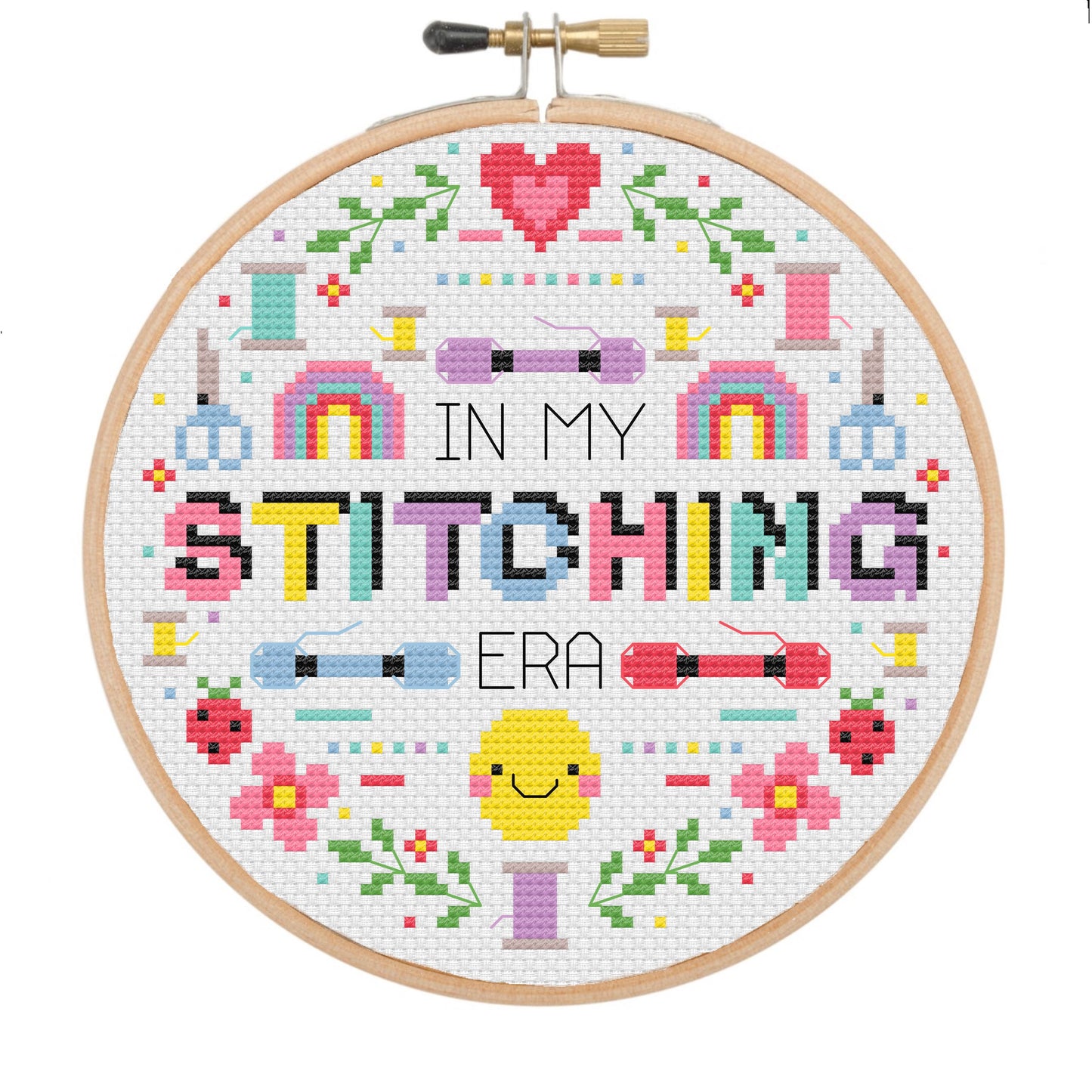 In my Stitching Era - *Cross Stitch Kit*