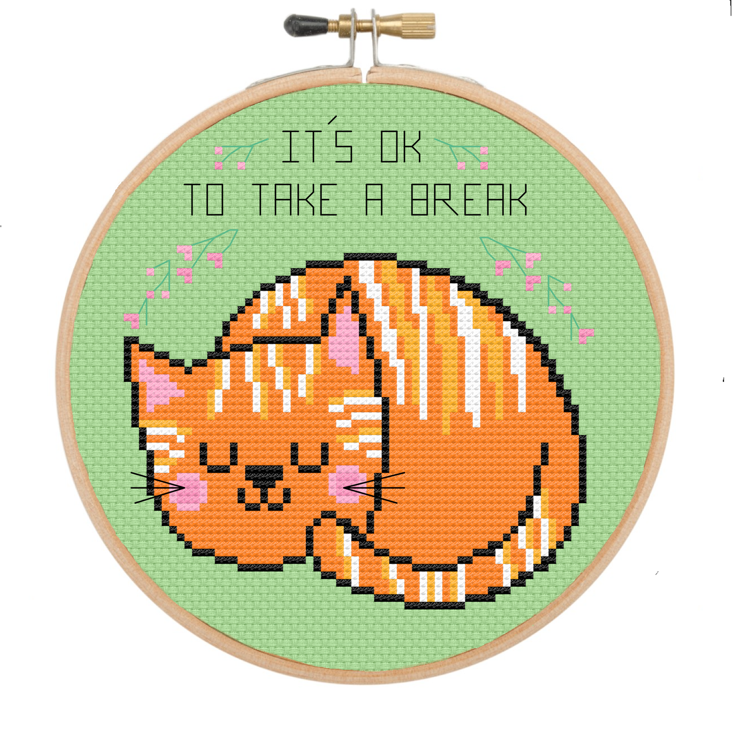 It's ok to take a break - *Cross Stitch Kit*