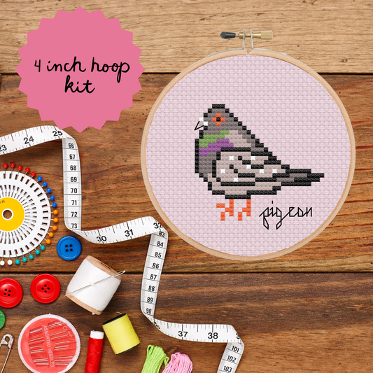 Mini pigeon  *Cross Stitch Kit*