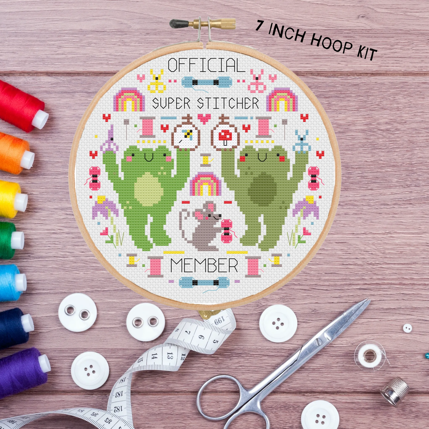Official super stitchers Member - *Cross Stitch Kit*