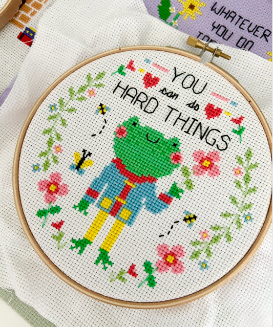 You can do hard things - *Cross Stitch Kit*