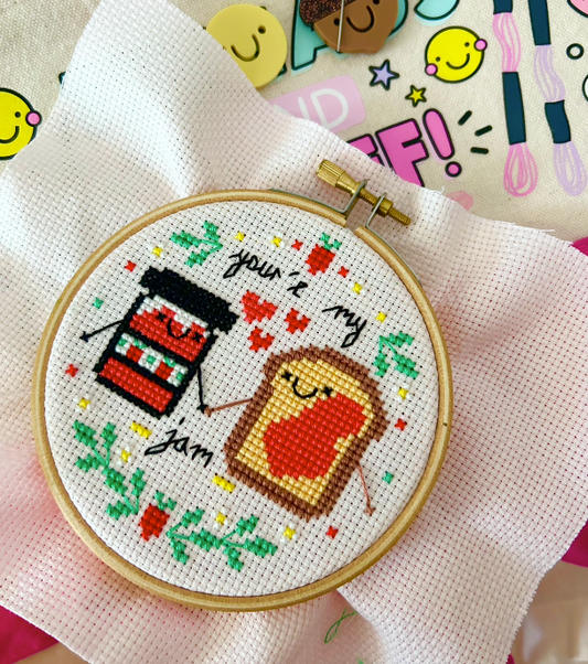 You're my jam  - *Cross Stitch Kit*