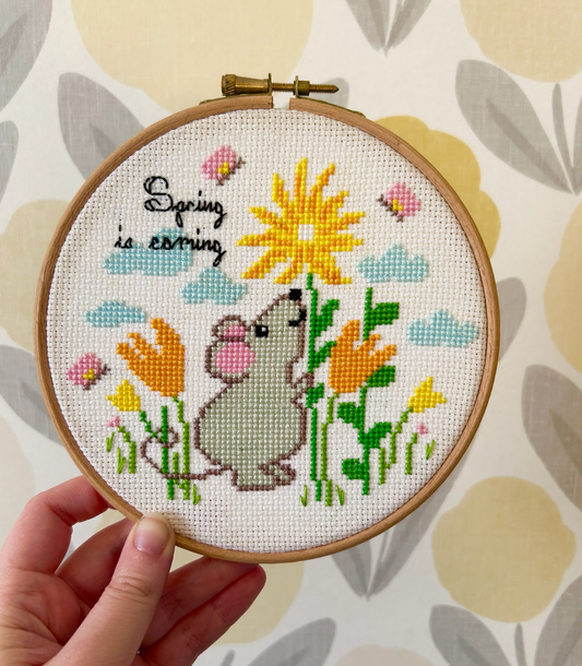 Spring is coming *Cross Stitch Kit*